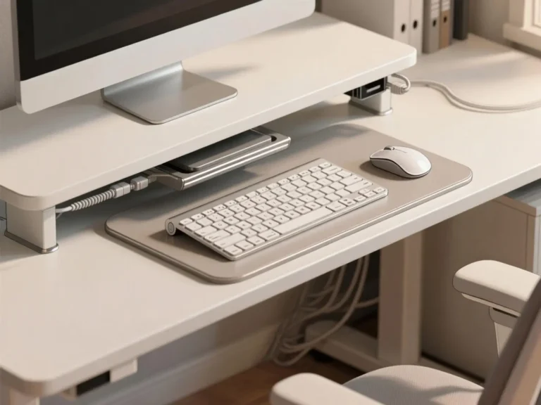 under desk keyboard tray